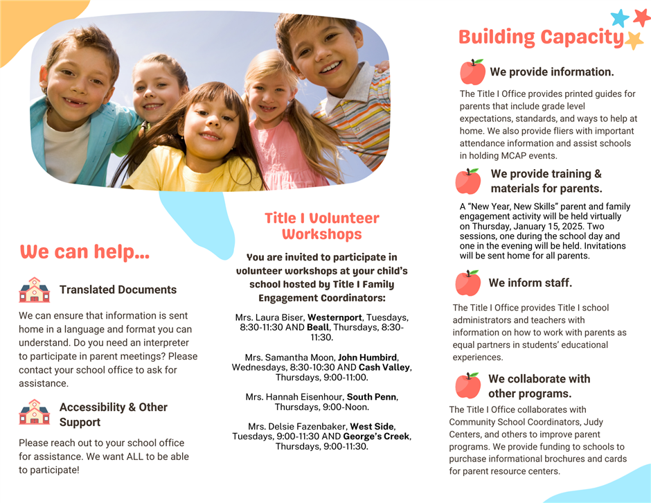 2025-2026 Family Engagement Plan